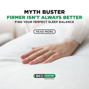 Firmer beds are not always better for a perfect sleep